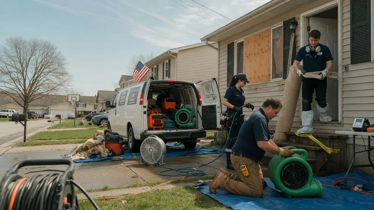 Water Damage Restoration in Edson, KS near me
